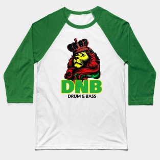 DNB - Lion King Crown (green) Baseball T-Shirt